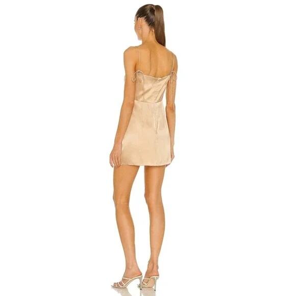 Amanda Uprichard Avani Dress in Earth S - Picture 2 of 10